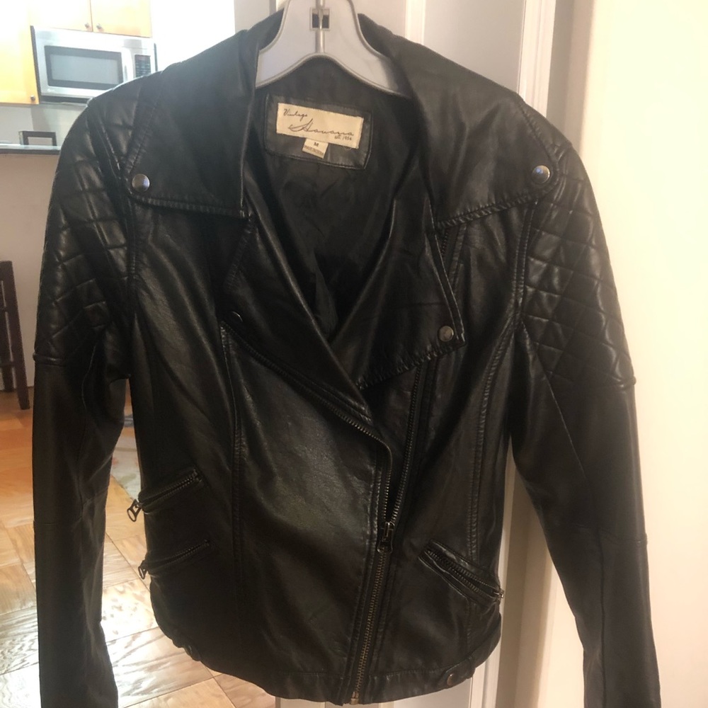 Leather jacket
